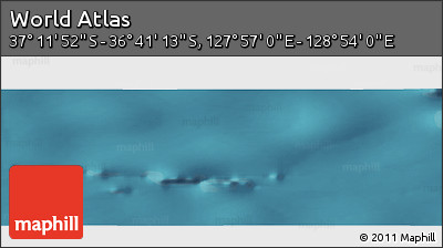 Satellite Panoramic Map of the Area around 36° 56' 32" S, 128° 25' 30" E