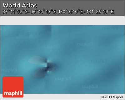 Satellite 3D Map of the Area around 36° 56' 32" S, 130° 58' 29" E