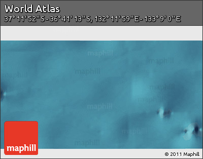 Satellite 3D Map of the Area around 36° 56' 32" S, 132° 40' 30" E