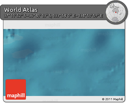 Satellite 3D Map of the Area around 36° 56' 32" S, 134° 22' 30" E