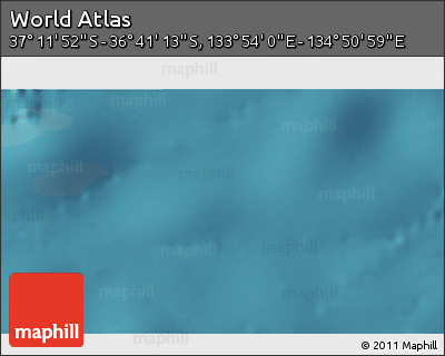 Satellite 3D Map of the Area around 36° 56' 32" S, 134° 22' 30" E