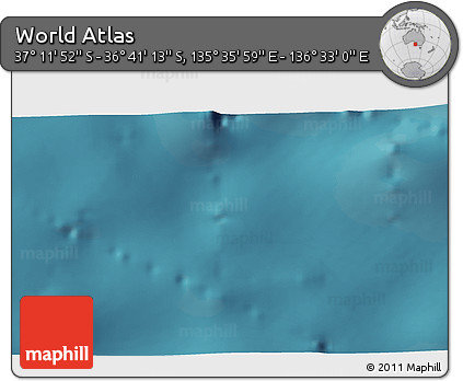 Satellite 3D Map of the Area around 36° 56' 32" S, 136° 4' 29" E