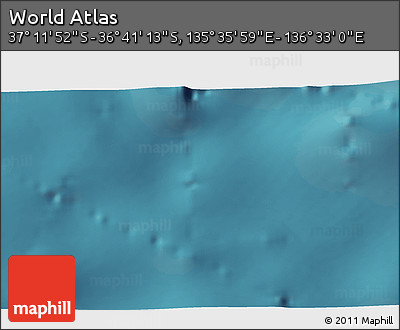 Satellite 3D Map of the Area around 36° 56' 32" S, 136° 4' 29" E