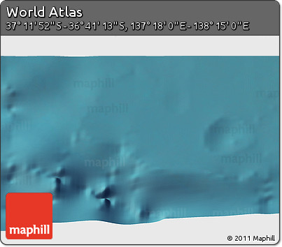 Satellite 3D Map of the Area around 36° 56' 32" S, 137° 46' 30" E