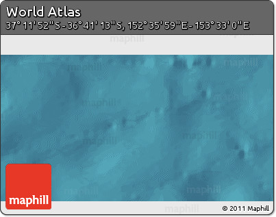 Satellite 3D Map of the Area around 36° 56' 32" S, 153° 4' 29" E