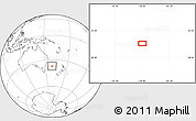 Blank Location Map of the area around 36° 56' 32" S, 159° 1' 30" E