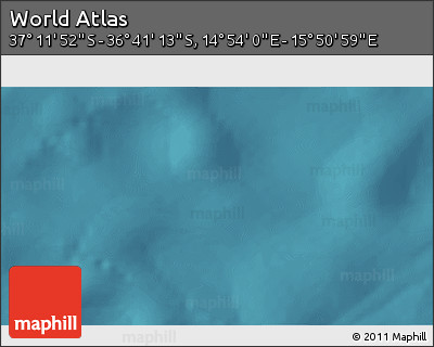 Satellite 3D Map of the Area around 36° 56' 32" S, 15° 22' 30" E