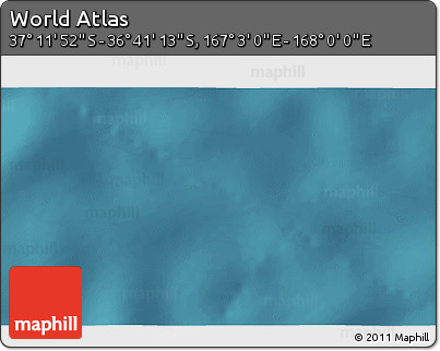 Satellite 3D Map of the Area around 36° 56' 32" S, 167° 31' 30" E