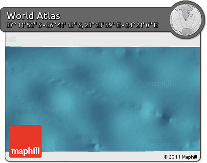 Satellite 3D Map of the Area around 36° 56' 32" S, 23° 52' 30" E
