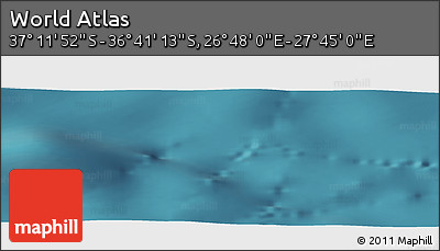 Satellite Panoramic Map of the Area around 36° 56' 32" S, 27° 16' 29" E