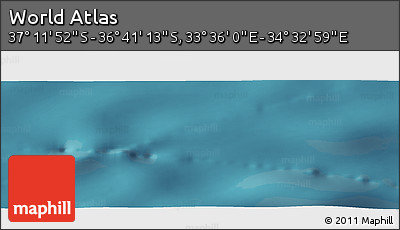 Satellite Panoramic Map of the Area around 36° 56' 32" S, 34° 4' 30" E