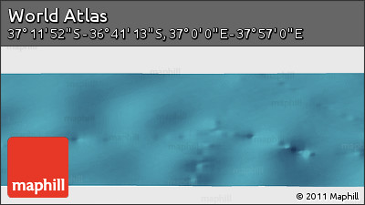 Satellite Panoramic Map of the Area around 36° 56' 32" S, 37° 28' 30" E