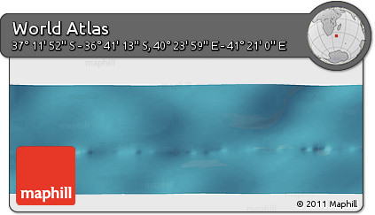 Satellite Panoramic Map of the Area around 36° 56' 32" S, 40° 52' 30" E