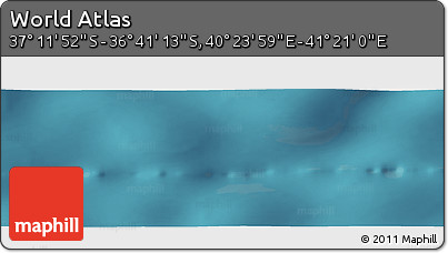 Satellite Panoramic Map of the Area around 36° 56' 32" S, 40° 52' 30" E