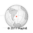 Outline Map of the Area around 36° 56' 32" S, 40° 43' 30" W, rectangular outline