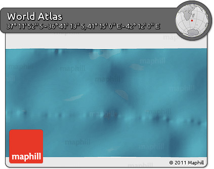 Satellite 3D Map of the Area around 36° 56' 32" S, 41° 43' 30" E