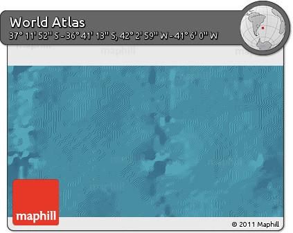 Satellite 3D Map of the Area around 36° 56' 32" S, 41° 34' 30" W