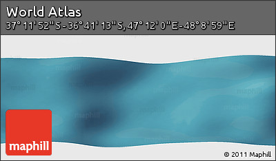 Satellite Panoramic Map of the Area around 36° 56' 32" S, 47° 40' 29" E