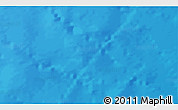 Physical 3D Map of the area around 36° 56' 32" S, 50° 55' 29" W