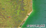 Satellite Map of the area around 36° 56' 32" S, 56° 52' 30" W