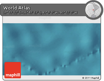 Satellite 3D Map of the Area around 36° 56' 32" S, 80° 40' 30" W