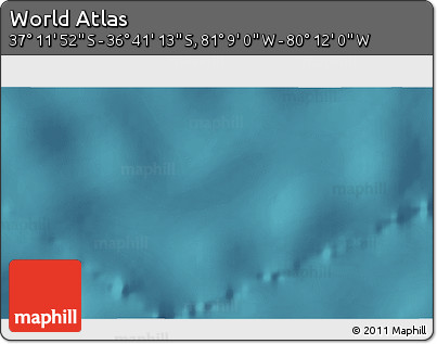 Satellite 3D Map of the Area around 36° 56' 32" S, 80° 40' 30" W