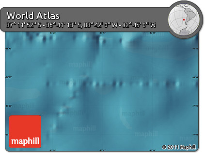 Satellite Map of the Area around 36° 56' 32" S, 83° 13' 29" W