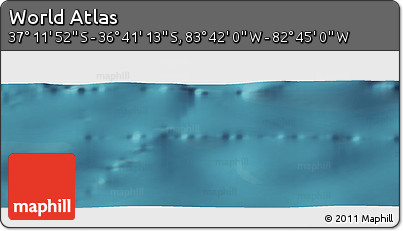 Satellite Panoramic Map of the Area around 36° 56' 32" S, 83° 13' 29" W