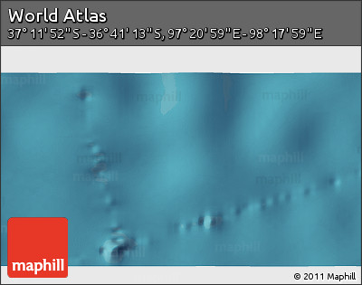 Satellite 3D Map of the Area around 36° 56' 32" S, 97° 49' 29" E