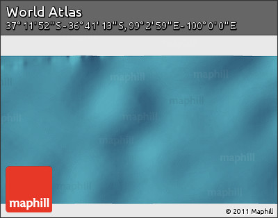 Satellite 3D Map of the Area around 36° 56' 32" S, 99° 31' 30" E