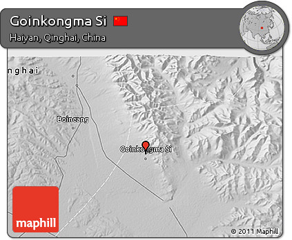 Physical 3D Map of Goinkongma Si