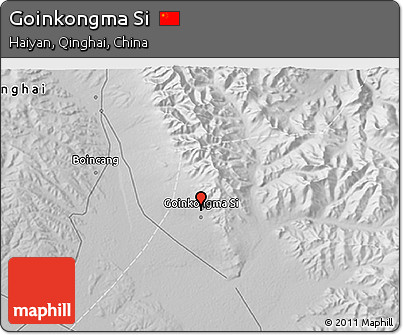 Physical 3D Map of Goinkongma Si