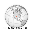 Outline Map of the Area around 37° 14' 49" N, 103° 37' 30" W, rectangular outline