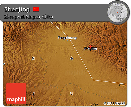 Physical Map of Shenjing