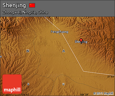 Physical Map of Shenjing
