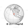 Outline Map of the Area around 37° 14' 49" N, 115° 31' 30" W, rectangular outline