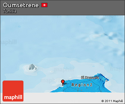 Political Panoramic Map of Oumsetrene