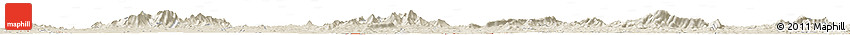 Shaded Relief Horizon Map of Fengsu