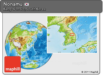 Physical Location Map of Nonamu