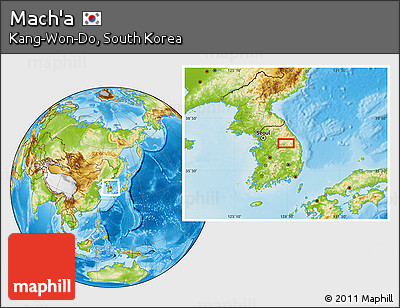 Physical Location Map of Mach'a