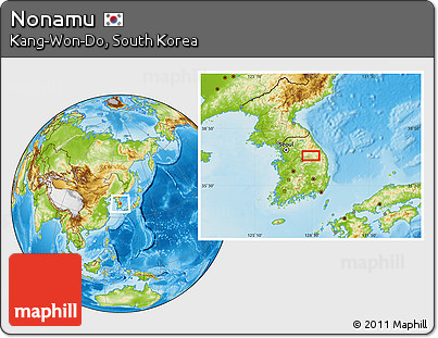 Physical Location Map of Nonamu