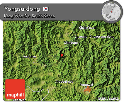 Satellite Map of Yongsu-dong