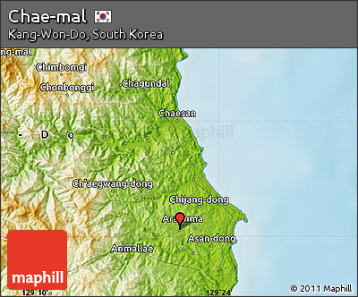 Physical Map of Chae-mal