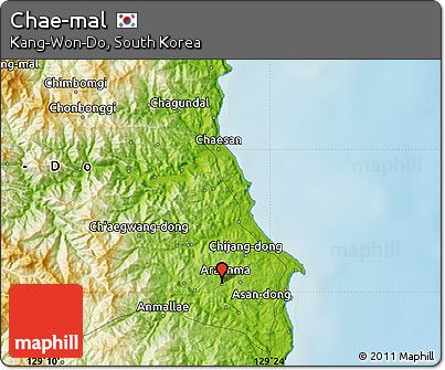 Physical Map of Chae-mal