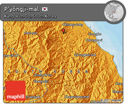 Political Map of P'yŏngji-mal