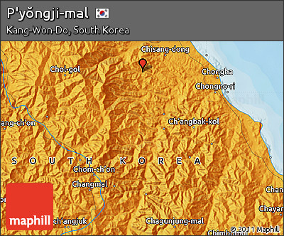 Political Map of P'yŏngji-mal