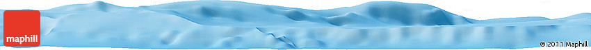 Shaded Relief Horizon Map of the Area around 37° 14' 49" N, 135° 13' 29" E