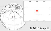 Blank Location Map of the area around 37° 14' 49" N, 155° 28' 29" W