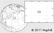Blank Location Map of the area around 37° 14' 49" N, 161° 34' 29" E