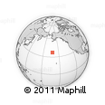 Outline Map of the Area around 37° 14' 49" N, 162° 16' 30" W, rectangular outline